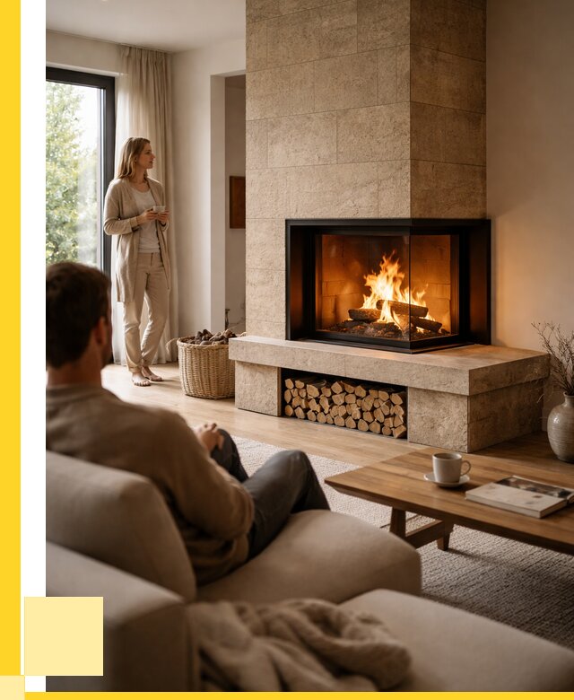 Угловые камины из кирпича установка в Красногорске от 152415 р. ЭриданКрр