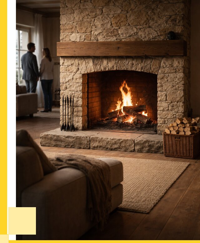 Открытые камины под ключ в Красногорске от 152415 р. ЭриданКрр