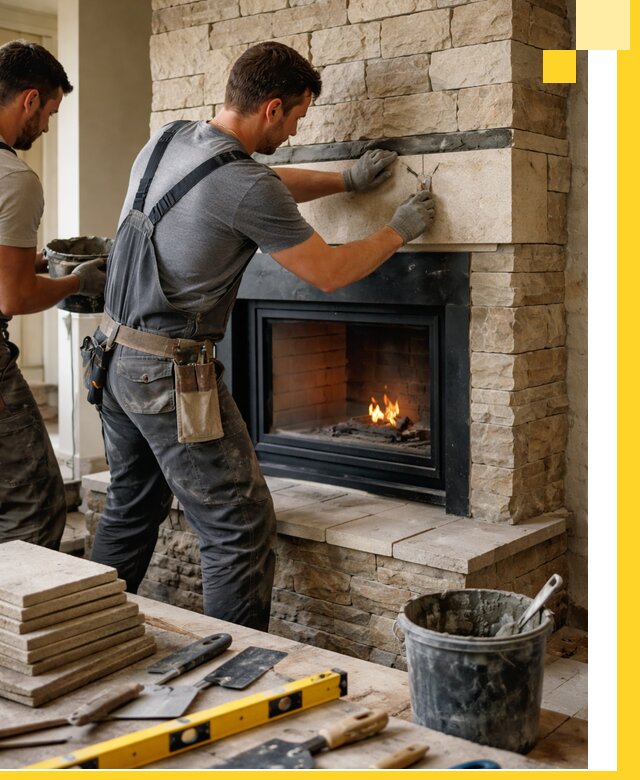 Проектирование и установка открытых каминов в Красногорске