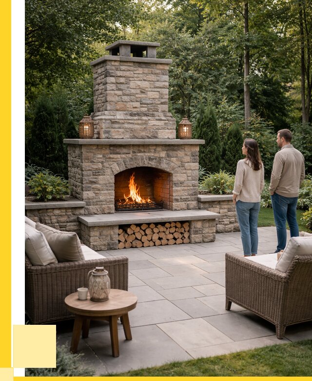 Уличные камины из кирпича в Красногорске от 152415 р. | ЭриданКрр