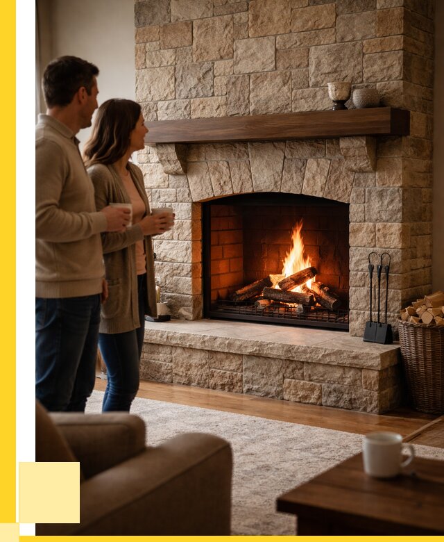 Каменные камины на заказ в Красногорске от 182898 р. | ЭриданКрр