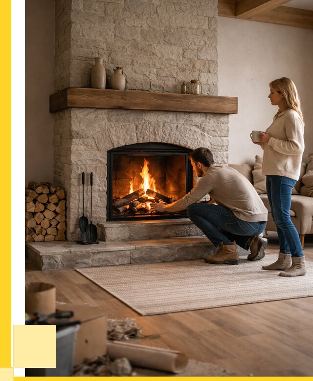 Камины для загородного дома в Красногорске от 355635 р., ЭриданКрр