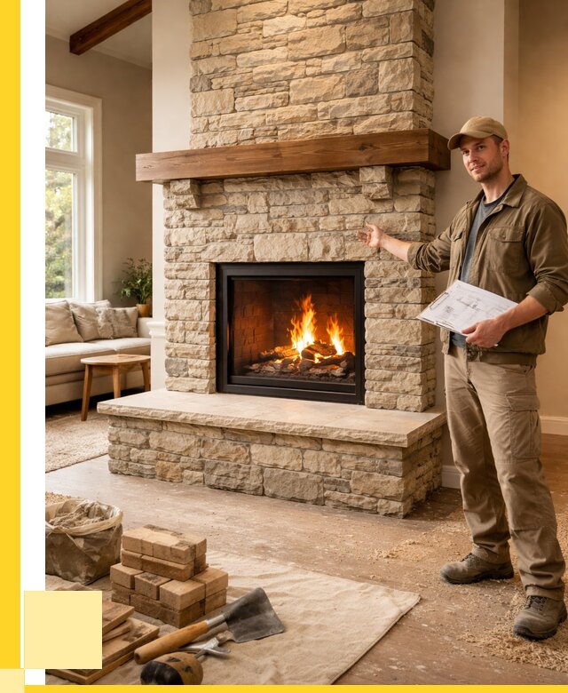 Камины под ключ в Красногорске от 182898 р. | ЭриданКрр — установка