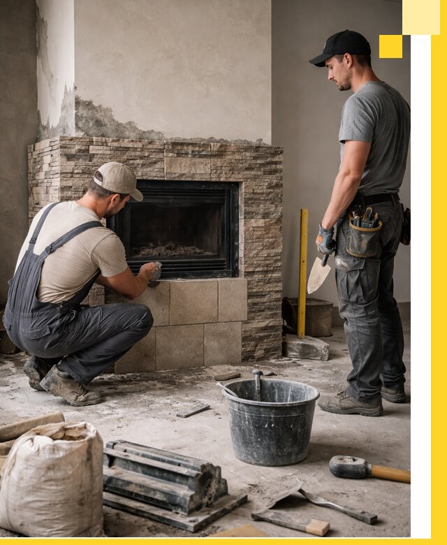 Камины под ключ в Красногорске: проект, изготовление и монтаж