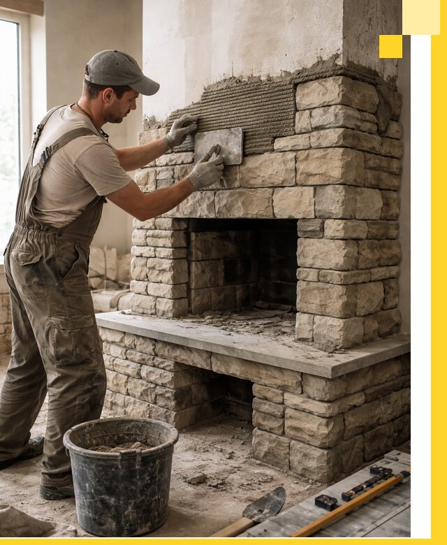 Строительство каминов под ключ в Красногорске от проектирования до монтажа