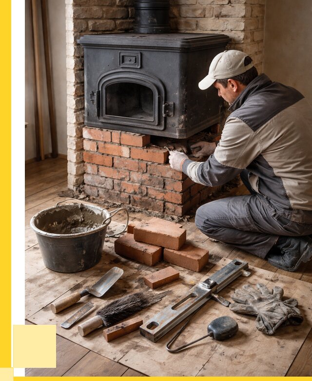 Ремонт печей в Красногорске от 12193 р., услуги печника ЭриданКрр