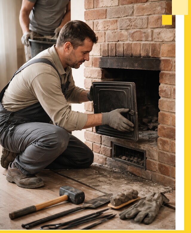 Ремонт печей в Красногорске с гарантией качества и безопасности