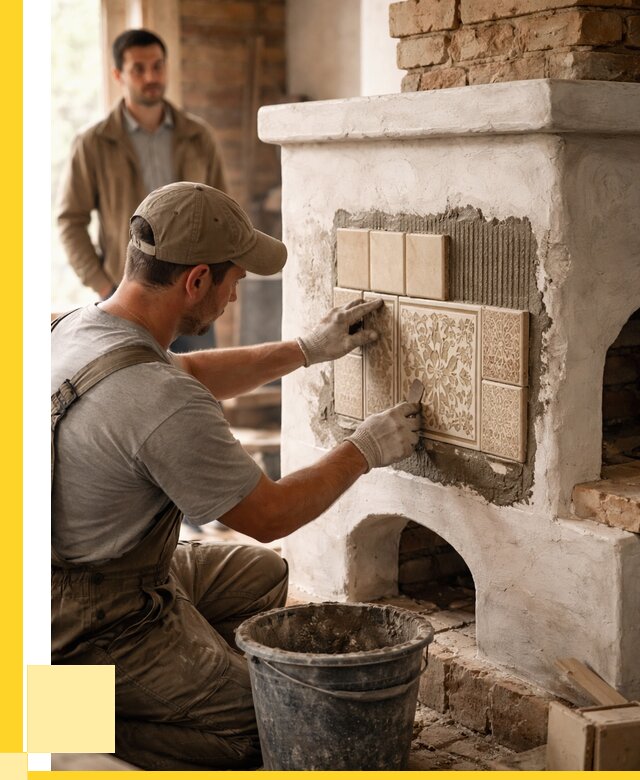 Отделка печей и банных печей в Красногорске от 35564 р. | ЭриданКрр