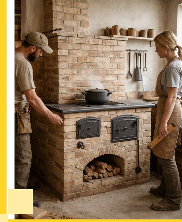 Варочно отопительные печи в Красногорске от 91449 р. | ЭриданКрр