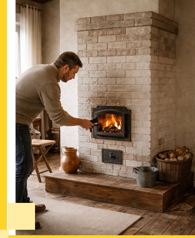 Печь голландка из кирпича в Красногорске от 86369 р. | ЭриданКрр