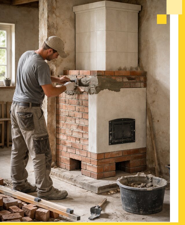 Изготовление и установка печей-голландок под ключ в Красногорске