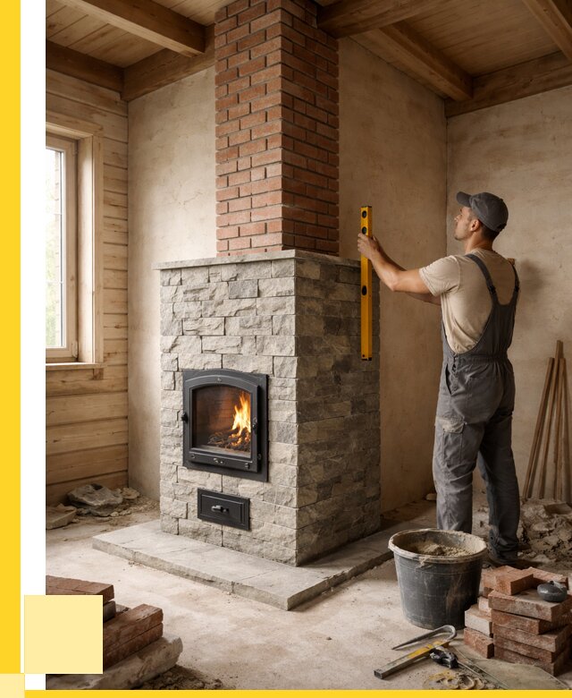 Печи и дымоходы под ключ в Красногорске от 45725 р., ЭриданКрр