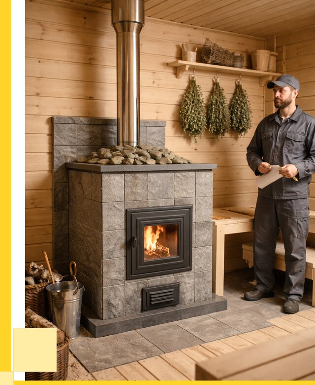 Печи для бани под ключ в Красногорске от 121932 р. | ЭриданКрр