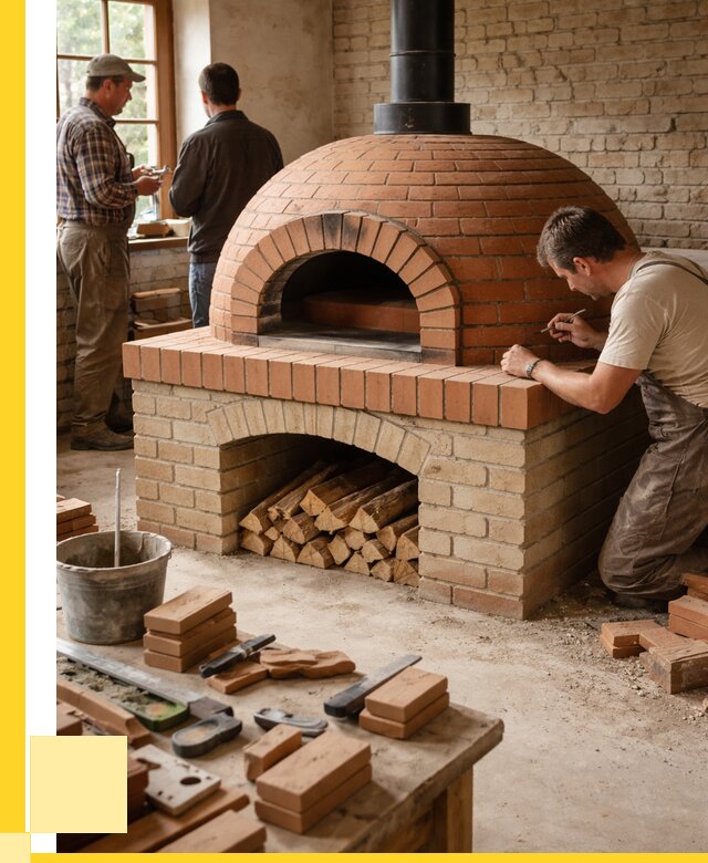 Помпейская печь дровяная для пиццы в Красногорске | ЭриданКрр от 203220 р.