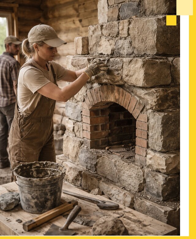 Каменные печи на заказ и монтаж в Красногорске, долговечные решения