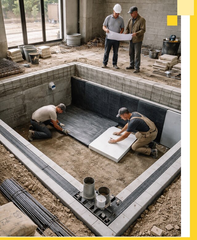 Проекты частных и общественных бассейнов под ключ в Красногорске