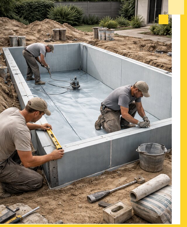 Профессиональный монтаж бассейнов под ключ в Красногорске с гарантией