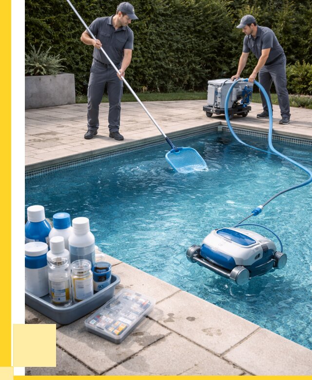 Чистка бассейнов в Красногорске роботами, от 4572 р. | ЭриданКрр