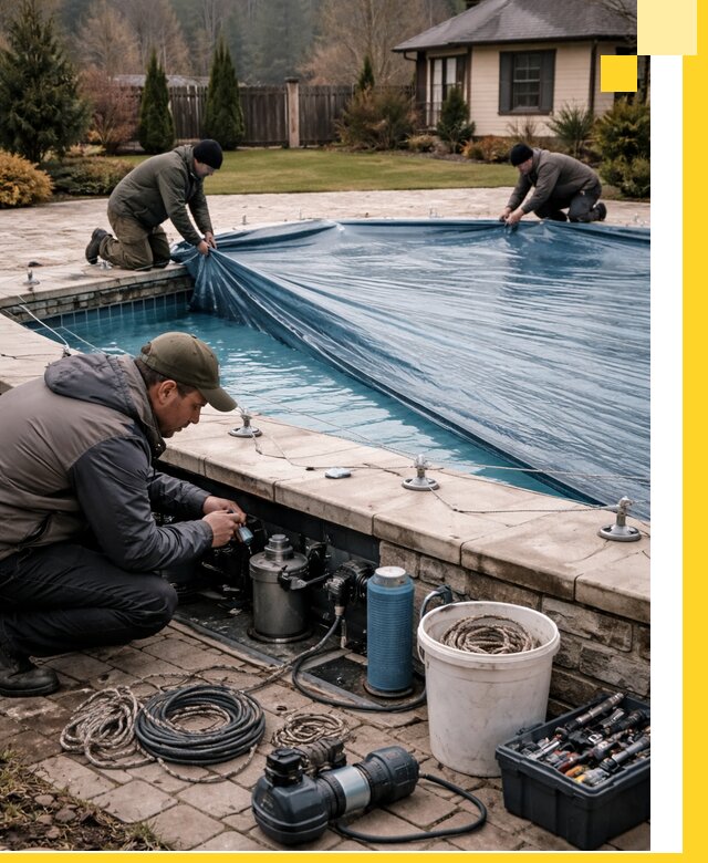 Консервация бассейнов в Красногорске: подготовка к длительному хранению