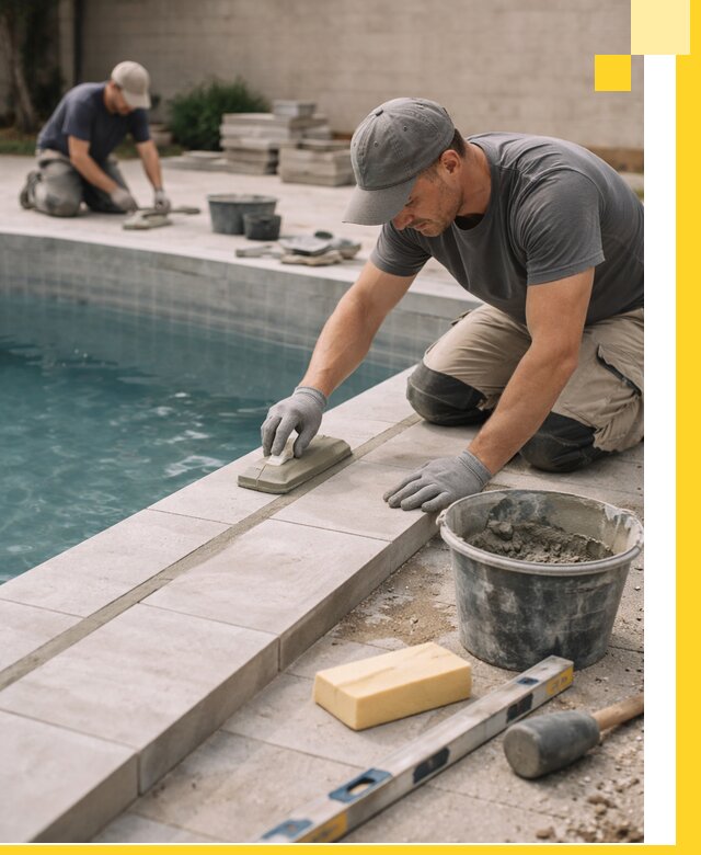 Отделка бассейнов в Красногорске: декоративная отделка и гидроизоляция