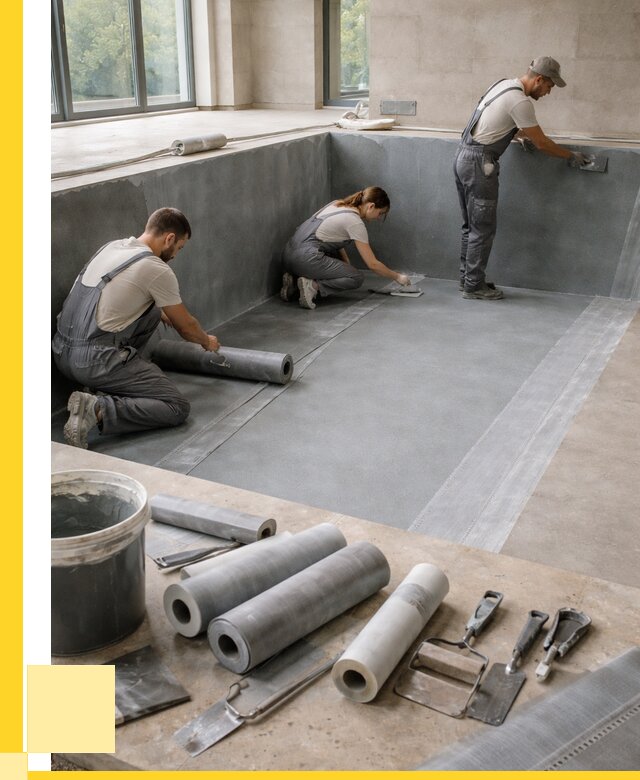 Гидроизоляция бассейнов в Красногорске от 2032 р., ЭриданКрр