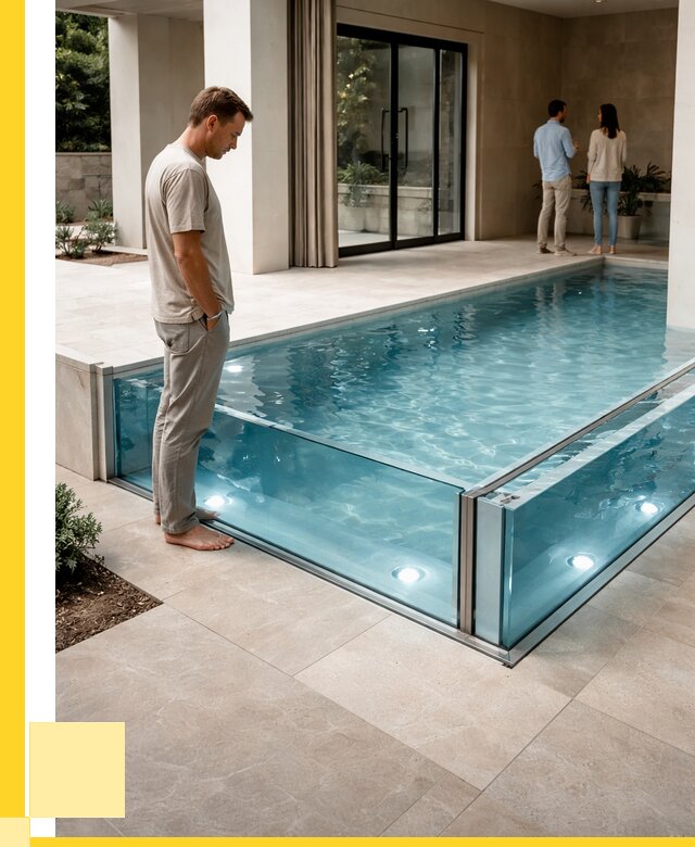 Стеклянные бассейны в Красногорске от 1219320 р. | ЭриданКрр — мозаика