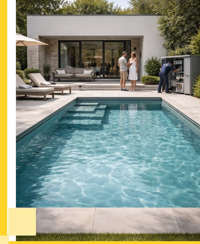 Бассейн в доме в Красногорске под ключ от 1219320 р. | ЭриданКрр