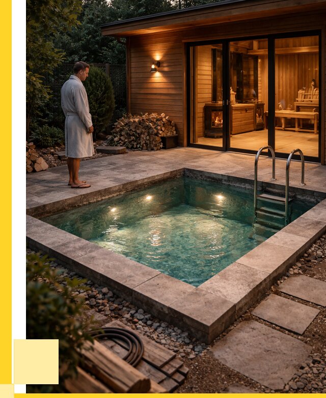 Бани с бассейном под ключ в Красногорске от 96530 р. | ЭриданКрр