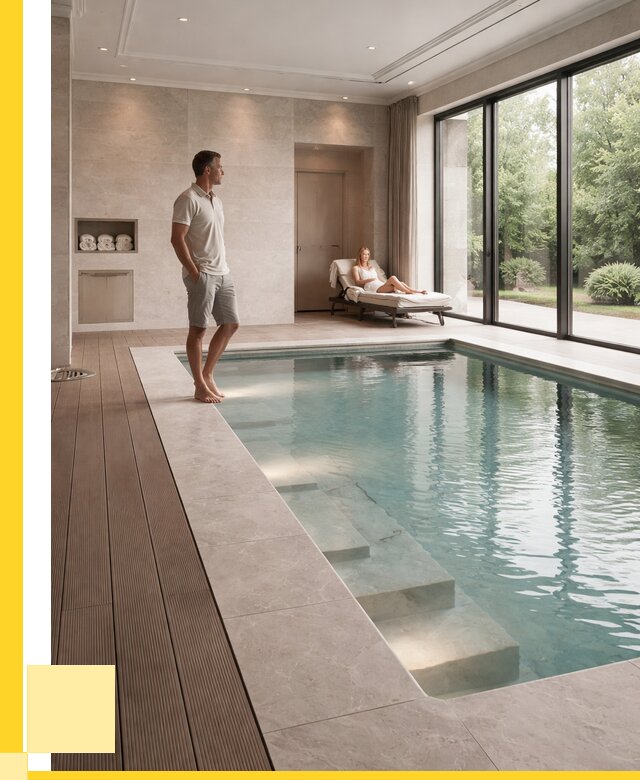 Бассейны в коттедже под ключ в Красногорске от 1219320 р. | ЭриданКрр