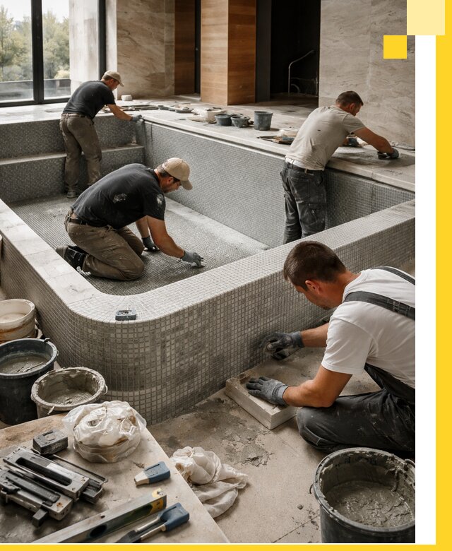 Строительство и установка СПА бассейнов под ключ в Красногорске