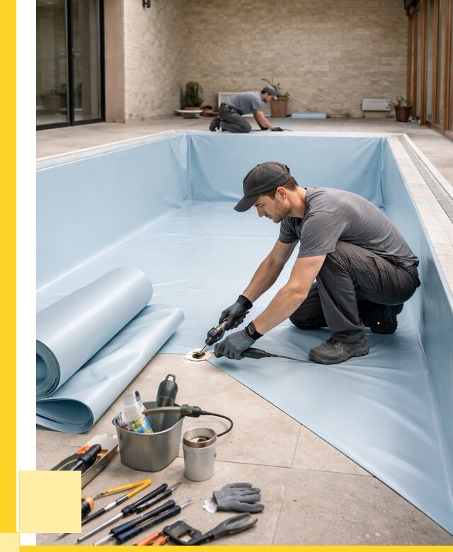 Пленка ПВХ для бассейнов в Красногорске от 2540 р. | ЭриданКрр