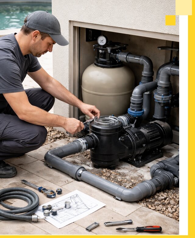 Поставка, монтаж и сервис насосов для бассейнов в Красногорске