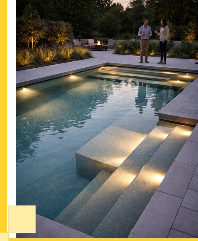 Освещение бассейнов в Красногорске под ключ от 25403 р. | ЭриданКрр