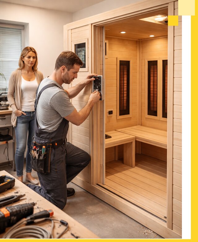 Инфракрасные сауны под ключ в Красногорске продажа и установка