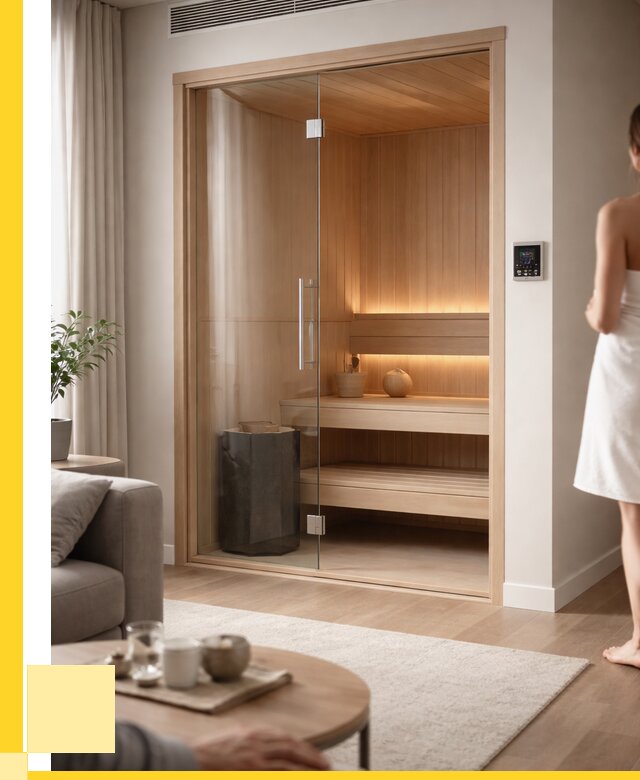 Сауна в квартире под ключ в Красногорске от 121932 р. ЭриданКрр