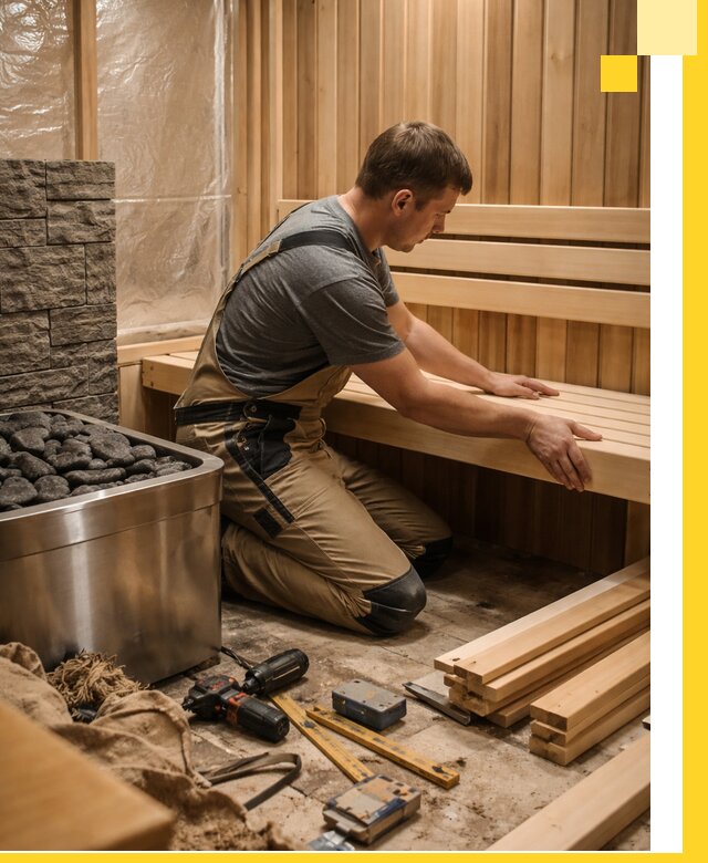 Сауны для дома под ключ с проектированием и монтажом в Красногорске