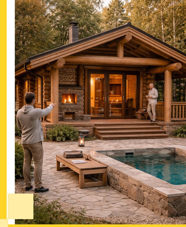 Проекты бань и хамам в Красногорске от 25403 р. | ЭриданКрр