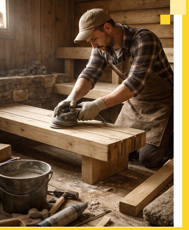 Ремонт бань под ключ в Красногорске с гарантией качества и сроков