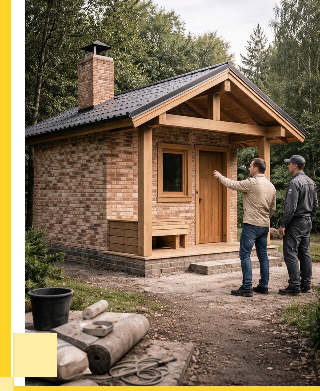 Кирпичные бани и печи в Красногорске от 355635 р. | ЭриданКрр