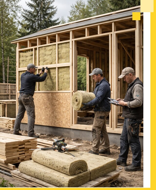 Проектирование и строительство каркасных бань в Красногорске под ключ