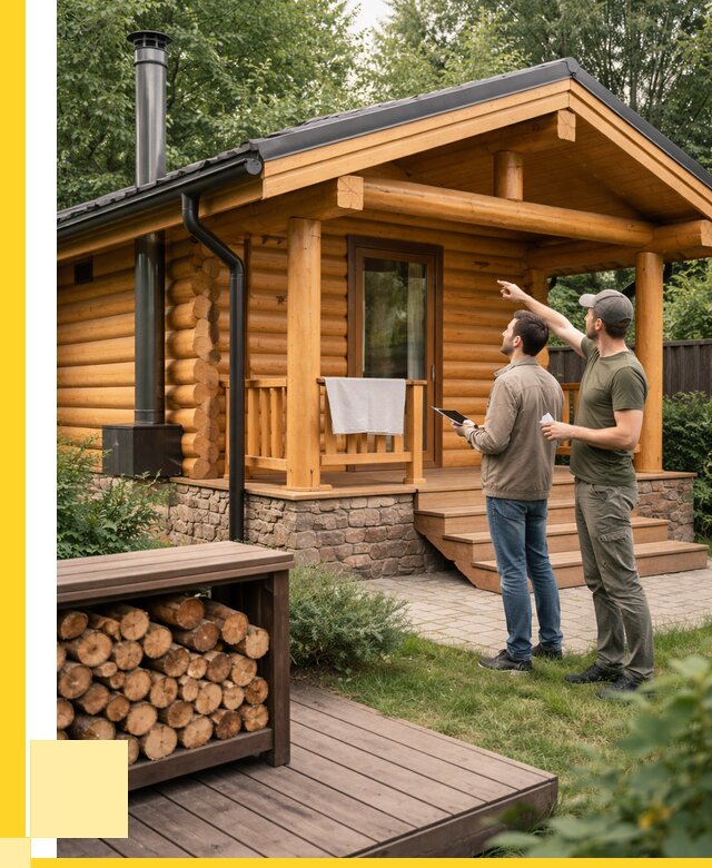 Бани для дачи под ключ в Красногорске от 254025 р. | ЭриданКрр