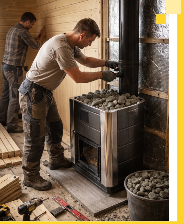 Проектирование и строительство парилок для бани в Красногорске под ключ