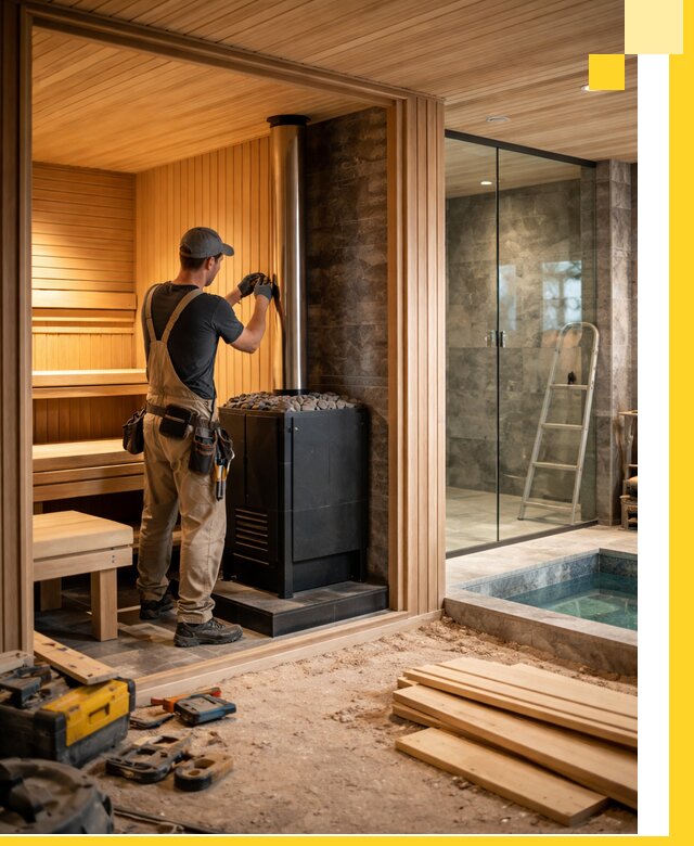 Полное строительство банных комплексов под ключ в Красногорске