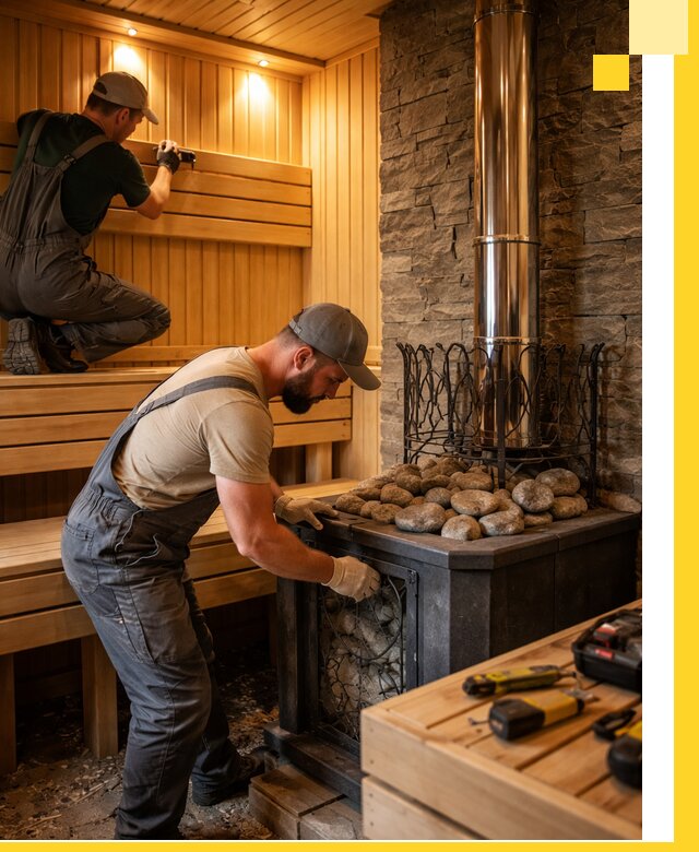 Комплексный дизайн бань, саун и зон отдыха в Красногорске