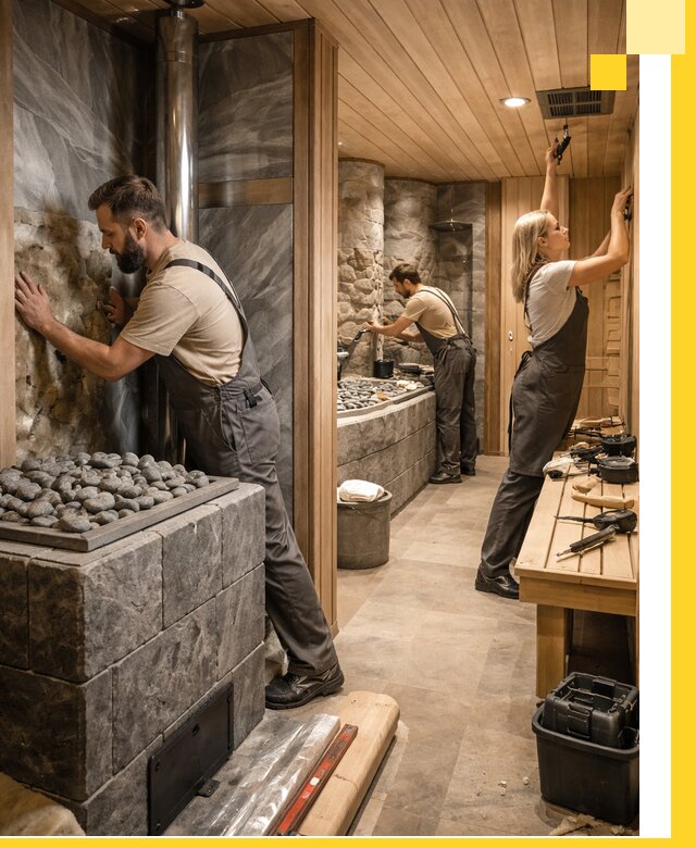 Строительство бань и SPA процедур в Красногорске под ключ и отделкой