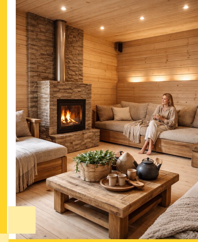 Проект бани с комнатой отдыха в Красногорске от 35564 р. | ЭриданКрр