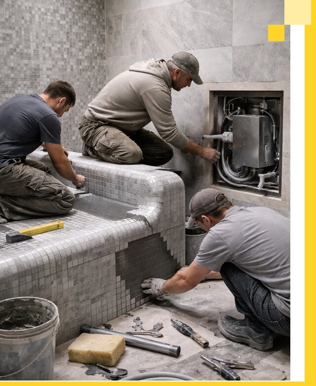 Проекты хамамов под ключ в Красногорске и дизайн и строительство