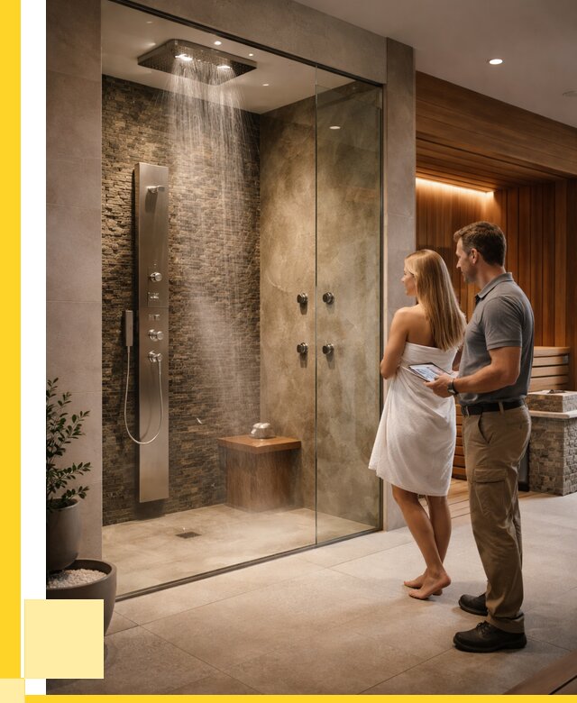 Купить душ впечатлений для дома в Красногорске от 86369 р. | ЭриданКрр